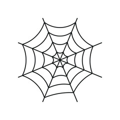 Spider Web Illustration