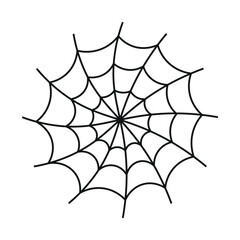 Spider Web Illustration