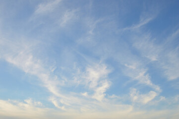 Clouds by day.