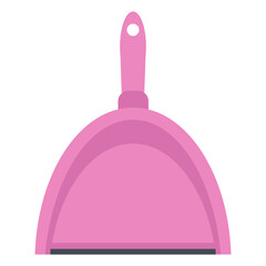 Fototapeta premium Cleaning Supplies Equipment in Flat Cartoon Style. Vector Illustration.