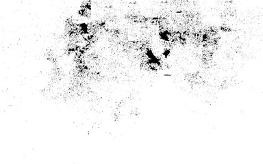 Abstract grunge texture design on a white background. Dirt texture for the background. Vector grunge overlay texture. Black and white background. Abstract monochrome image. 