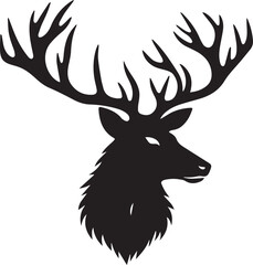 deer silhouette vector