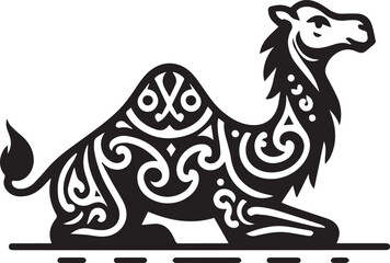 camel in illustration