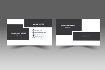 Business card design template, Clean professional business card template, visiting card, business card template