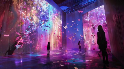 Obraz premium Designers and artists use powerful software tools to bring their imagination to life, creating immersive experiences for audiences around the world 