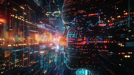 Obraz premium From intricate 3D animations to stunning visual effects in films, computer graphics have become an integral part of modern entertainment