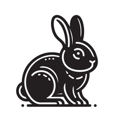 Obraz premium easter bunny with egg