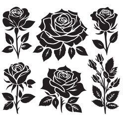 pattern with roses