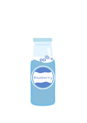 bottle of blueberry