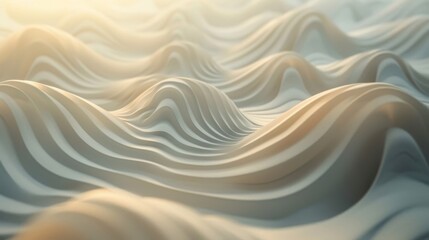 High-resolution background image with soft, smooth curves and evenly arranged wavy lines in a single color tone. The gentle transitions and serene design emphasize smoothness and flow.