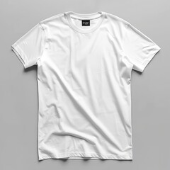 Plain White T-Shirt Mockup Photo
