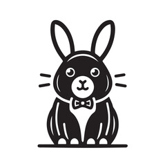 easter bunny with a basket