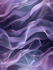 Obraz premium The image is a purple and blue swirl of fabric