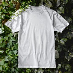 Plain White T-Shirt Mockup Photo