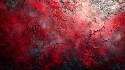 Red and Black Grunge Background