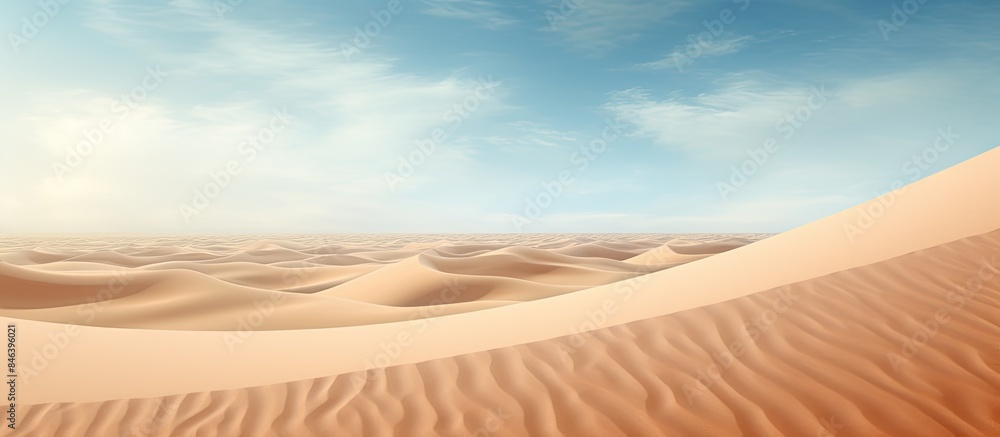 Poster a background made of sand with empty space for adding an image. copy space available