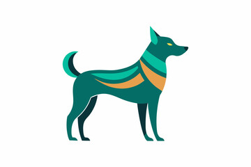 Vector design of a dog