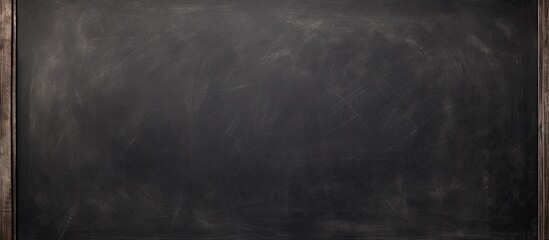 A blackboard provides ample copy space for your text and design