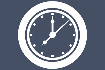 Clock Vector Icon