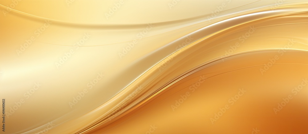 Poster a beautiful golden background with ample copy space for images