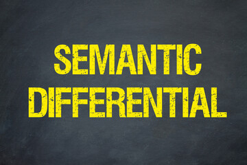Semantic Differential