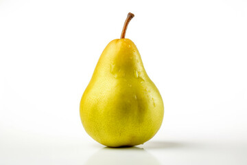 Fresh Juicy Pear Isolated on White Background