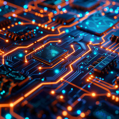 Obraz premium Graphics Processing Units (GPUs) have become the hardware of choice for deep learning due to their ability to perform parallel operations on large amounts of data.