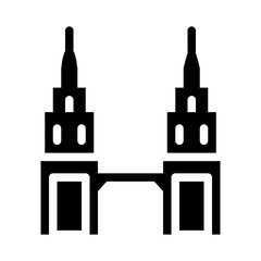 malaysia twin tower icon