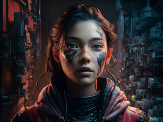 Combine styles from different art periods or cultures. For instance, mix elements of Renaissance paintings with modern street art or traditional Japanese ink wash with futuristic cyberpunk themes.