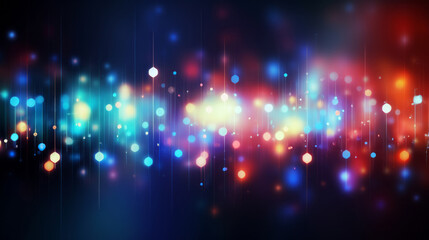 Fototapeta premium Abstract graphic design technology background.