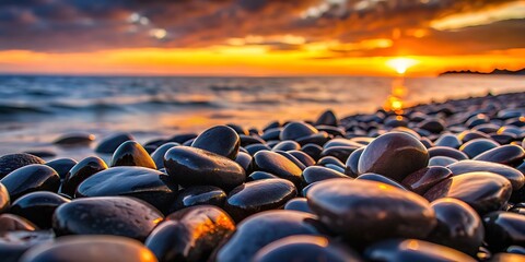 Obraz premium sunset on the beach