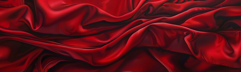 Obraz premium red cloth background. 