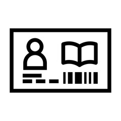 library card icon