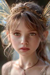 portrait of a little girl
