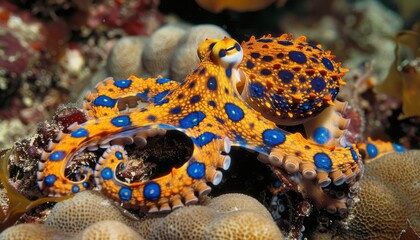 The Deadly Beauty of the Blue Ring Octopus in Komodo National Park
