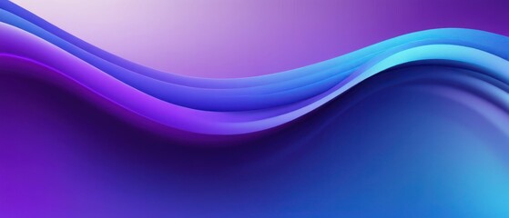 Fototapeta premium abstract purple blue flowing background illustration