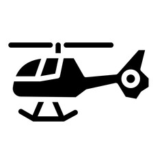 helicopter  black