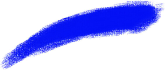 Textured strokes of blue oil paint
