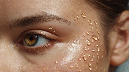 close up portrait of woman