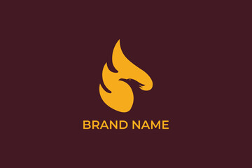 flying bird iconic logo, flying hawk bird logo, falcon logo, fire and flying hawk iconic logo, hawk logo, Eagle bird logo with fire, logo design combination of birds and fire,  phoenix rising logo,