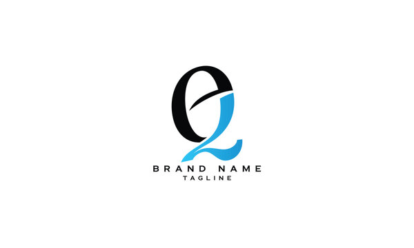 QEL, QLE, EQL, ELQ, LEQ, LQE, QL, LQ, Abstract initial monogram letter alphabet logo design