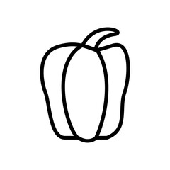 Paprika Icon Ideal for Culinary and Spice Illustrations