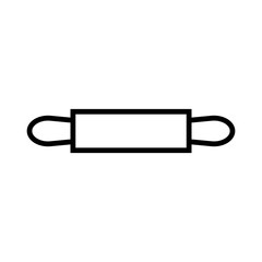Rolling Pin Icon Perfect for Baking and Culinary Illustrations