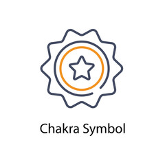 Chakra Symbol vector icon