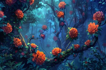 A lovely and charming natural environment for your design