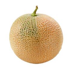 Cantaloupe Isolated on a Transparent Background