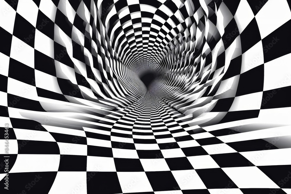 Poster stylish font and symmetrical patterns display