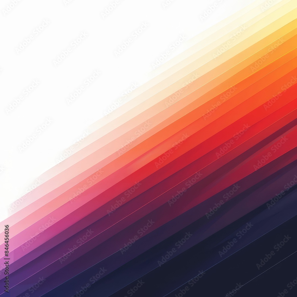 Aufkleber abstract background with diagonal lines and colorful gradient.