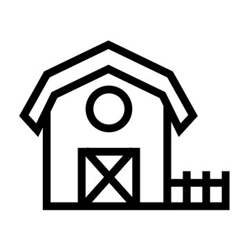 recommend clip art: farmhouse icon