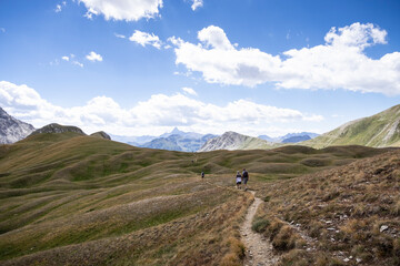 Landscapes in the italian alps